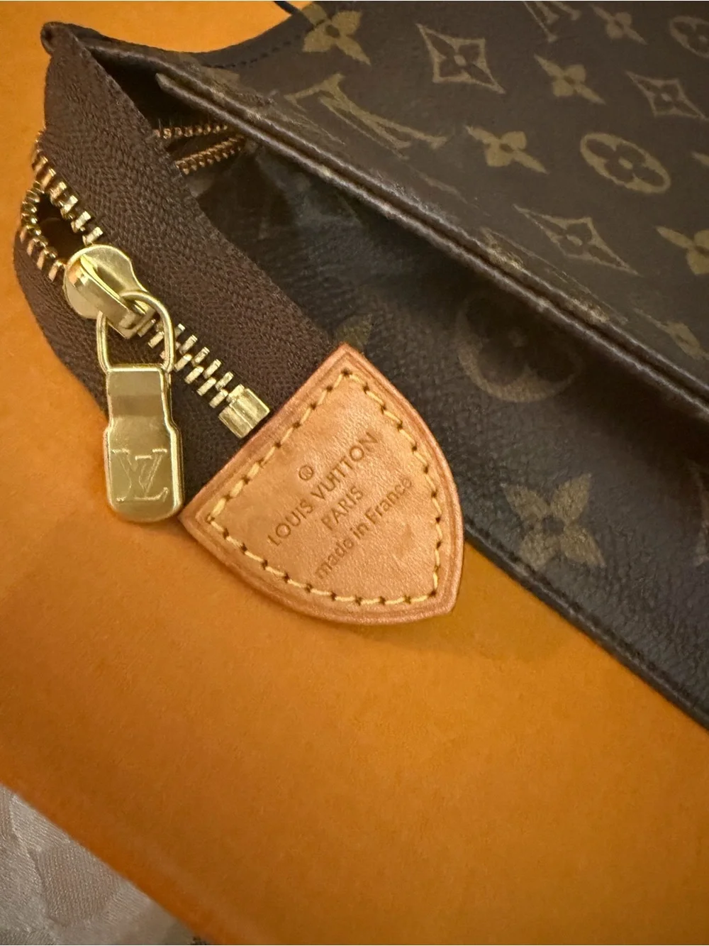 Louis Vuitton Brown Monogram Canvas Toiletry Pouch